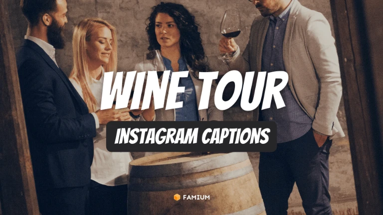 Wine Tour Captions for Instagram